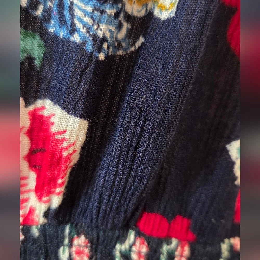 Bila Dress Womens XXL Maxi Boho Handkerchief Hem Floral Western Cottage Peasant - Picture 3 of 10